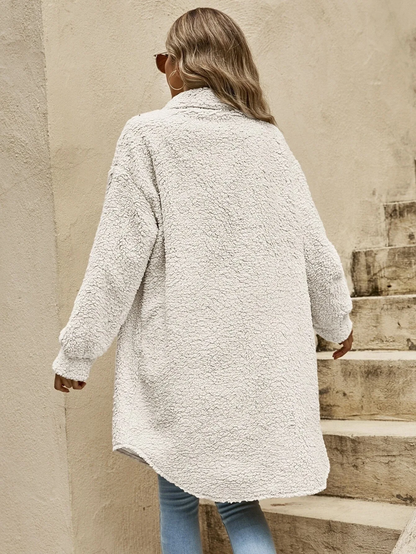 Haley | Løs, Afslappet Cardigan-Kontorfrakke