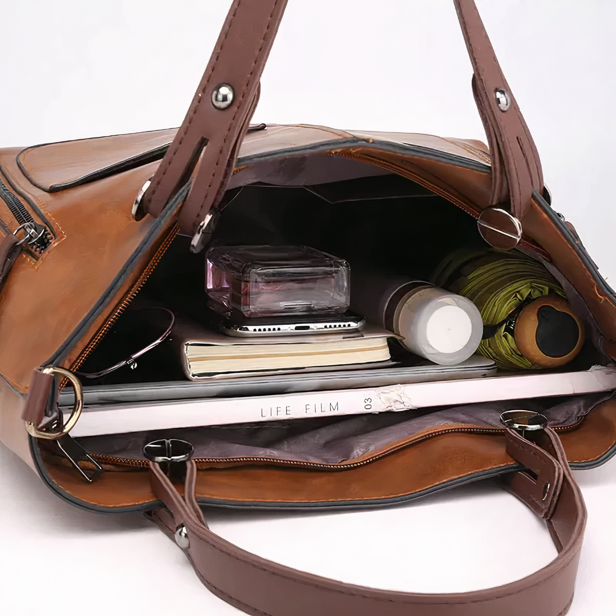 Rosalie | Schultertasche im Vintage-Stil